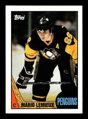 1987-88 Topps Mario Lemieux #15