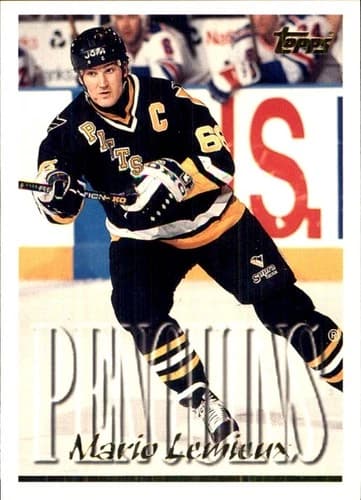 1995-96 Topps Mario Lemieux #100