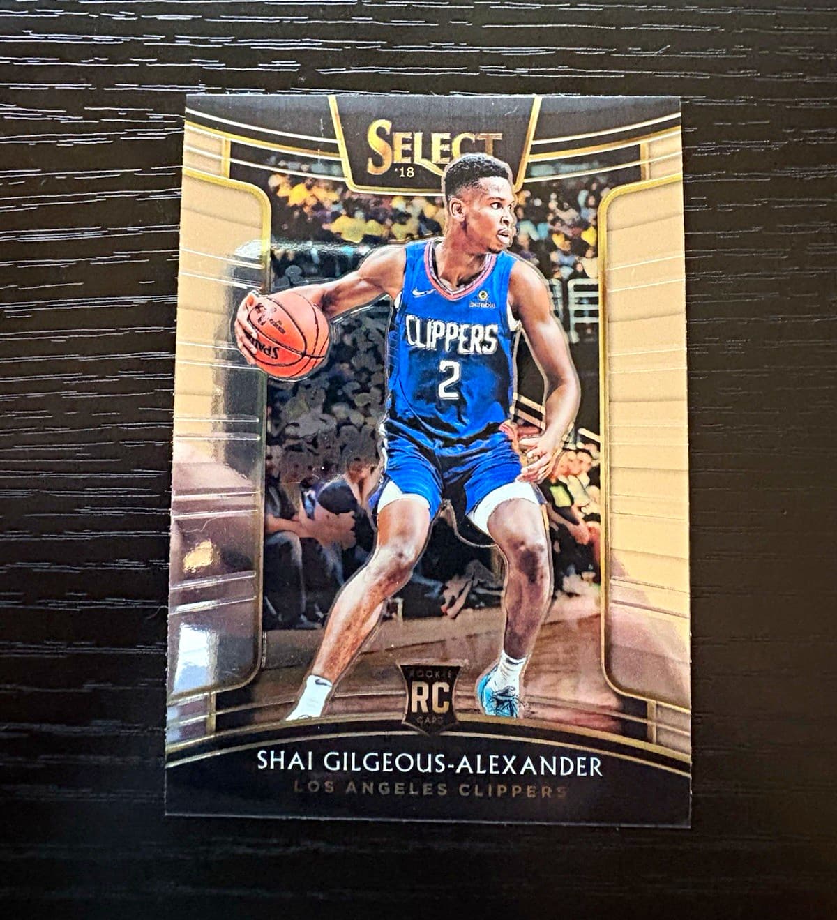 2018 Panini Select Shai Gilgeous-Alexander Concourse Rookie Card #7
