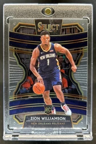 2019 Panini Select Zion Williamson Concourse Rookie Card #1