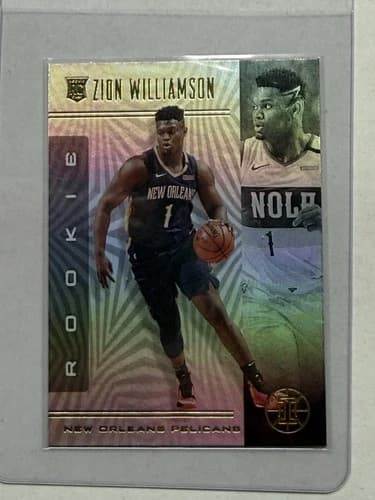 2019 Panini Illusions Zion Williamson Rookie Card #151
