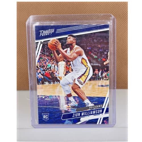 2019 Panini Chronicles Zion Williamson Prestige Rookie Card #60