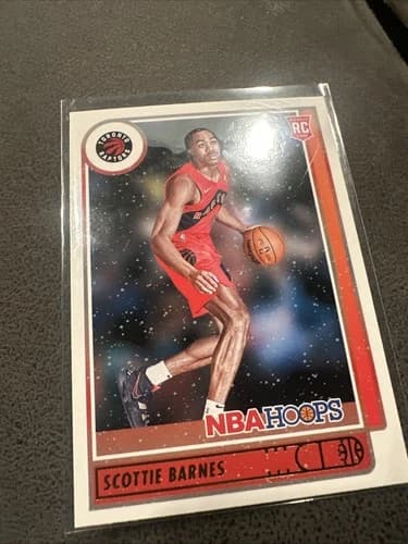 2021 Panini NBA Hoops Scottie Barnes Rookie Card #227