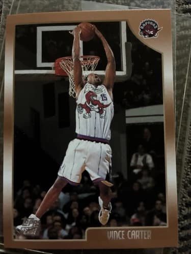 1998 Topps Vince Carter Rookie Card #199