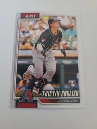 2026 Topps Series 1 Baseball Tristin English Rookie Card #346