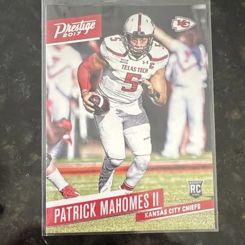 2017 Panini Prestige Patrick Mahomes II Rookie Card #232