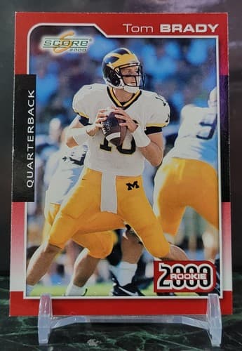 2000 Score Tom Brady Rookie Card #316