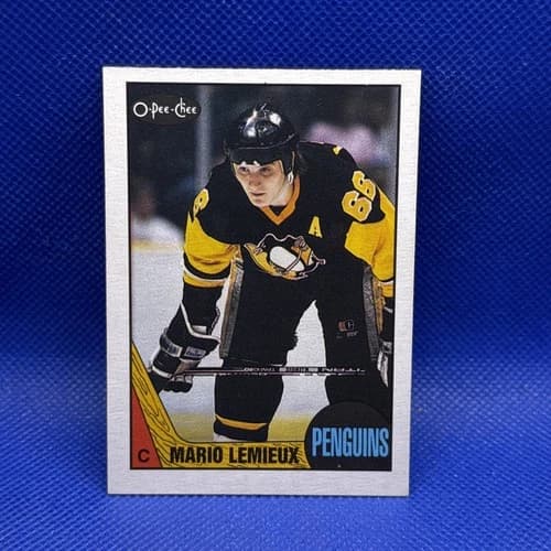 1987-88 O-Pee-Chee Mario Lemieux #15