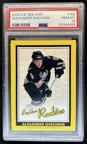 2005-06 Upper Deck Bee Hive Alexander Ovechkin Rookie Card #102