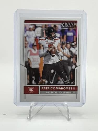 2017 Panini Score Patrick Mahomes II Rookie Card #403