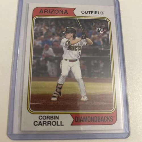 2023 Topps Heritage Corbin Carroll Rookie Card #209
