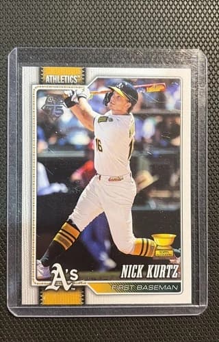 2026 Topps Series 1 Baseball Nick Kurtz Card #97