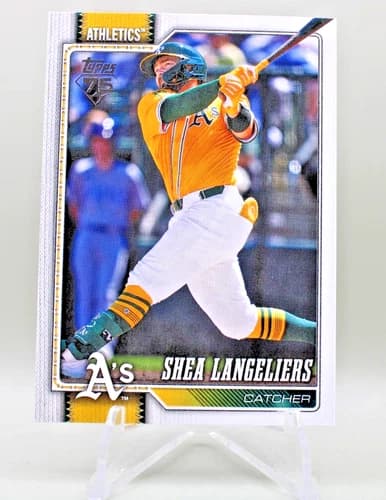 2026 Topps Series 1 Baseball Shea Langeliers Card #305