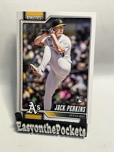 2026 Topps Series 1 Baseball Jack Perkins Rookie Card #206