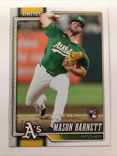 2026 Topps Series 1 Baseball Mason Barnett Rookie Card #273