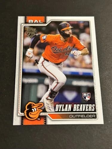 2026 Topps Series 1 Baseball Dylan Beavers Rookie Card #339