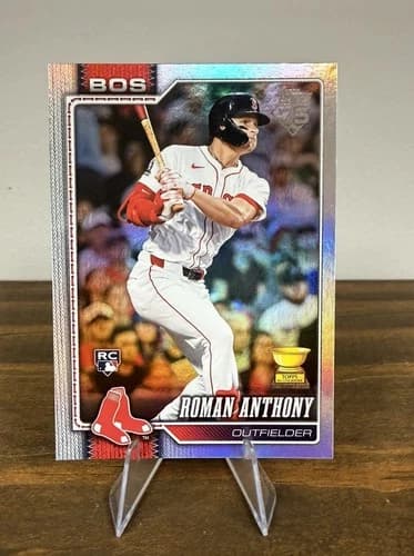 2026 Topps Series 1 Baseball Roman Anthony Rainbow Foil Rookie Card #189