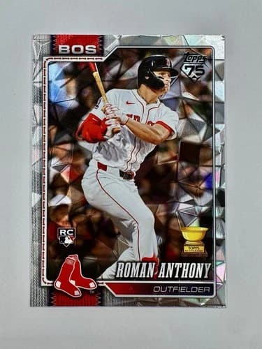 2026 Topps Series 1 Baseball Roman Anthony Diamante Foil Rookie Card #189