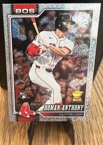 2026 Topps Series 1 Baseball Roman Anthony Sandglitter Rookie Card #189