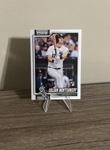 2026 Topps Series 1 Baseball Colson Montgomery Rookie Card #157