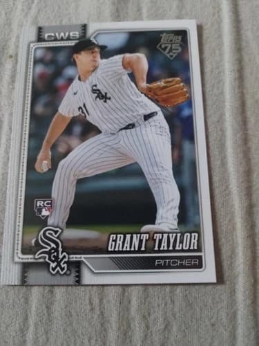 2026 Topps Series 1 Baseball Grant Taylor Rookie Card #49