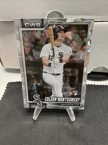 2026 Topps Series 1 Baseball Colson Montgomery Diamante Foil Rookie Card #157