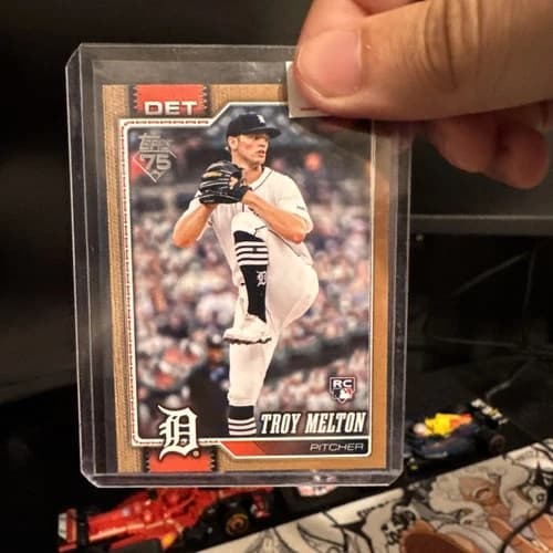 2026 Topps Series 1 Baseball Troy Melton Gold /2026 Rookie Card #212