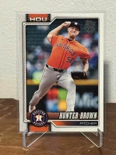 2026 Topps Series 1 Baseball Hunter Brown Card #264