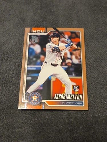 2026 Topps Series 1 Baseball Jacob Melton Gold /2026 Rookie Card #148