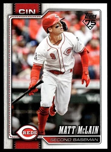 2026 Topps Series 1 Baseball Matt McLain Card #81