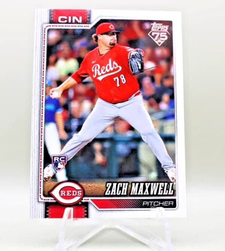 2026 Topps Series 1 Baseball Zach Maxwell Rookie Card #143