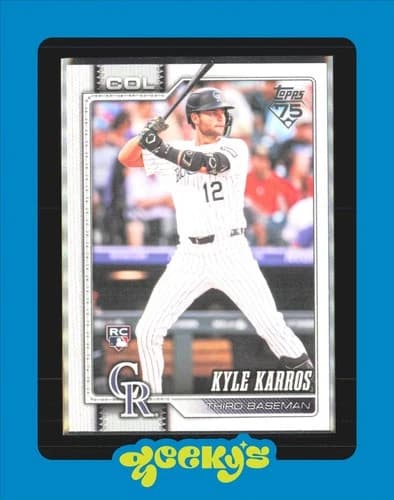 2026 Topps Series 1 Baseball Kyle Karros Rookie Card #334