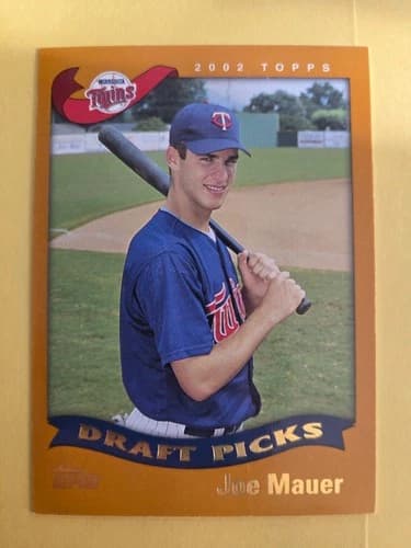 2002 Topps Joe Mauer Rookie Card #622