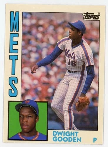 1984 Topps Traded Dwight Gooden Rookie Card #42T