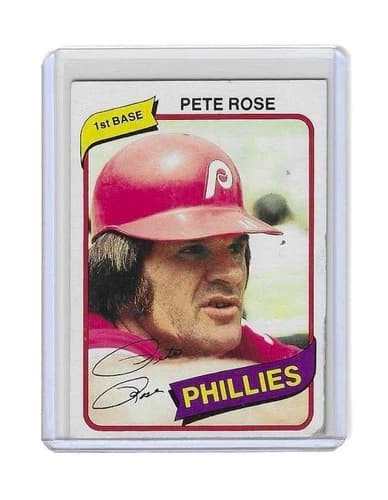 1980 Topps Pete Rose #540