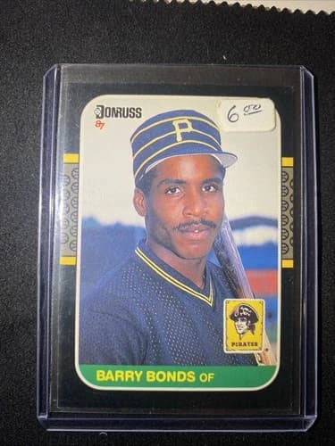1987 Donruss Barry Bonds Rookie Card #361