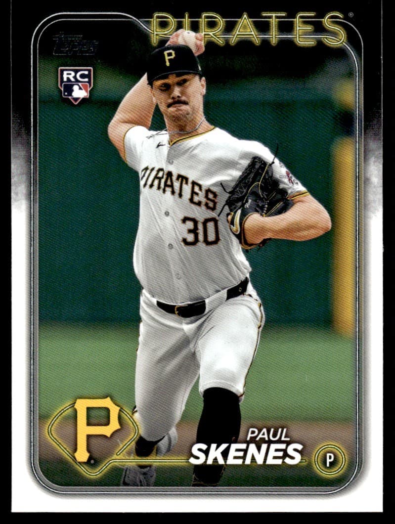 2024 Topps Update Paul Skenes Rookie Card #US100