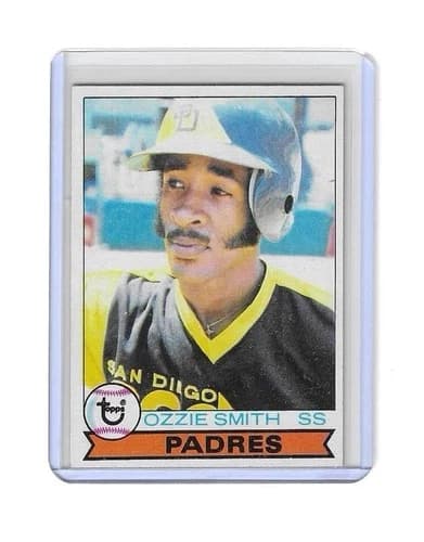 1979 Topps Ozzie Smith Rookie Card #116