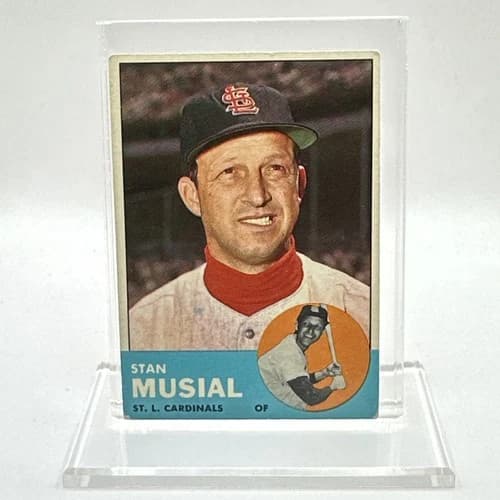 1963 Topps Stan Musial #250