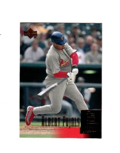 2001 Upper Deck Albert Pujols Rookie Card #295