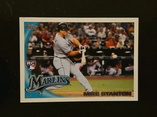 2010 Topps Update Mike Stanton Rookie Card #US-50