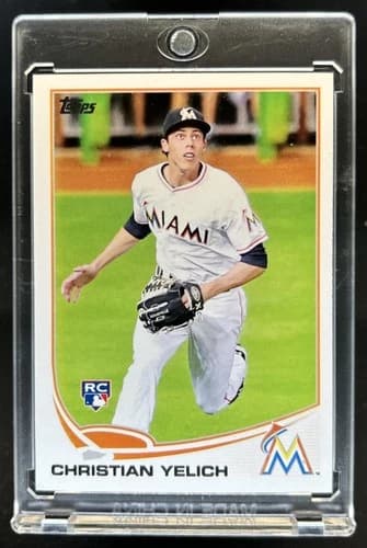 2013 Topps Update Christian Yelich Rookie Card #US290