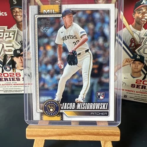 2026 Topps Series 1 Baseball Jacob Misiorowski Rookie Card #10