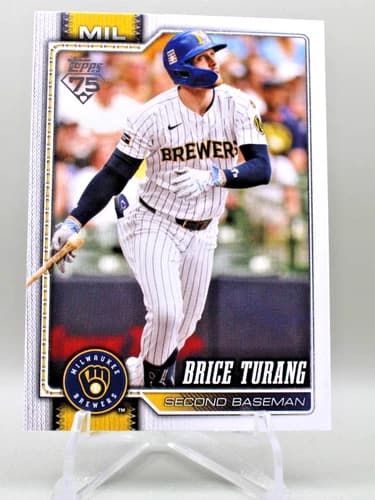 2026 Topps Series 1 Baseball Brice Turang Card #105