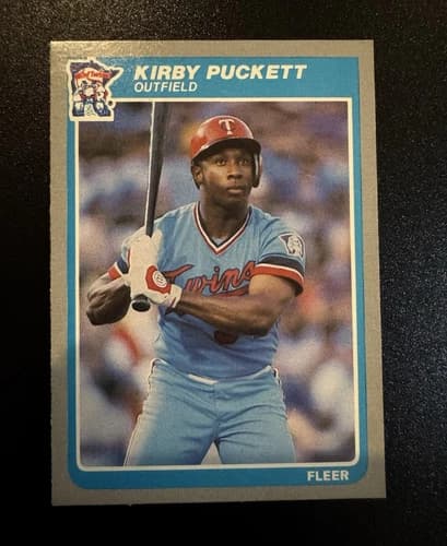 1985 Fleer Kirby Puckett Rookie Card #286