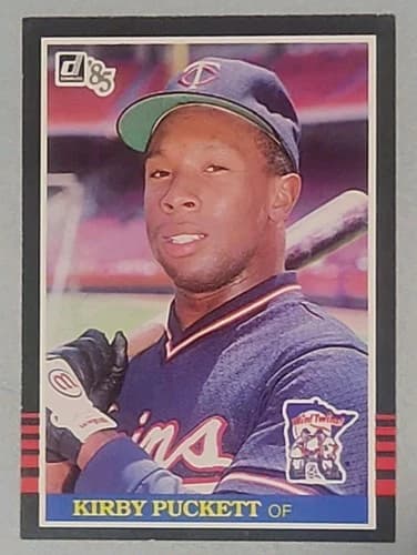 1985 Donruss Kirby Puckett Rookie Card #438