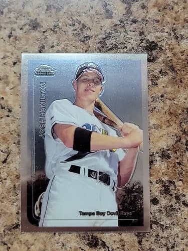 1999 Topps Chrome Traded Josh Hamilton Rookie Card #T66