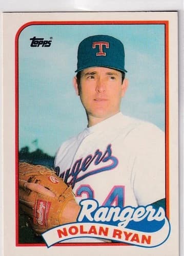 1989 Topps Traded Nolan Ryan Card #106T
