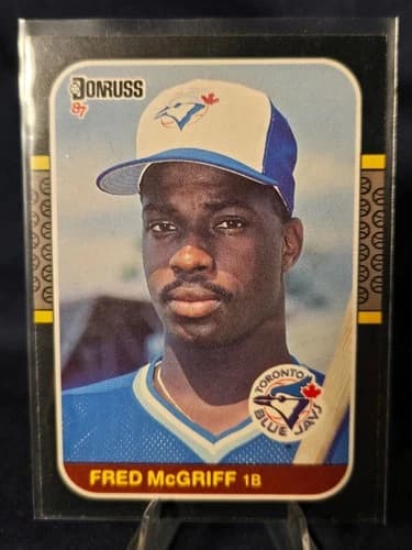 1987 Donruss Fred McGriff Rookie Card #621