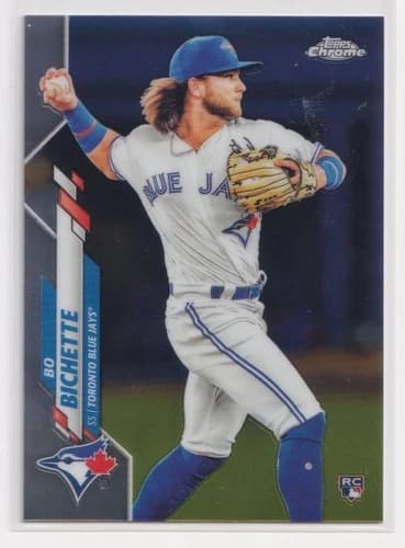2020 Topps Chrome Bo Bichette Rookie Card #150